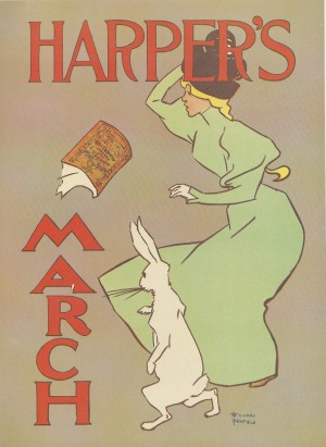 Harpers March Edward Penfield Mini Poster